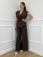 Completo Smanicato 3618 Caffè - Bazar Abbigliamento