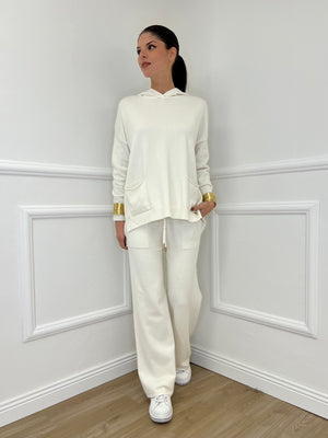 Hooded Suit 60592 Cream