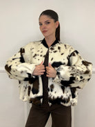 Bomber Cow 0658 - Bazar Abbigliamento
