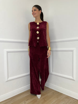 Complete Chenille L5332 Bordeaux
