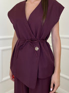 Completo Smanicato 3618 Burgundy - Bazar Abbigliamento