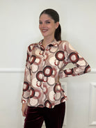 Camicia Jersey Fantasia 23001 Mattone - Bazar Abbigliamento