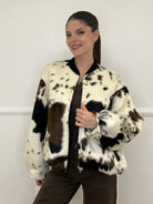 Bomber Cow 0658 - Bazar Abbigliamento