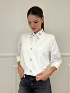 Camicia Cristalli 2478 Bianco - Bazar Abbigliamento