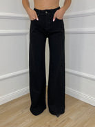 Jeans Strass JK8128 Nero - Bazar Abbigliamento