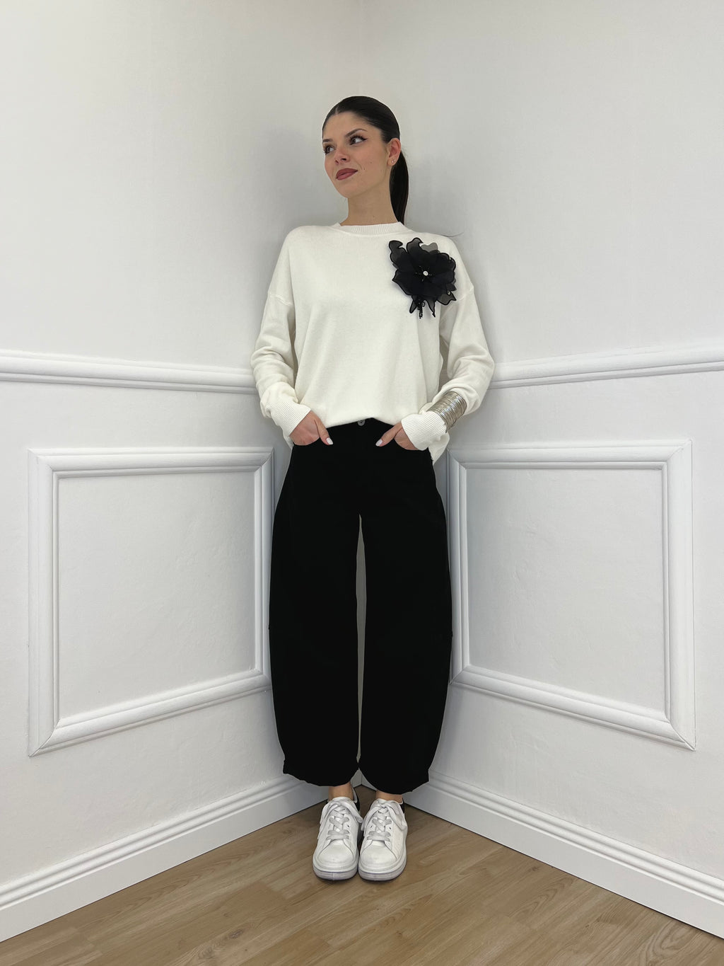 Jeans Balloon 8072 Nero