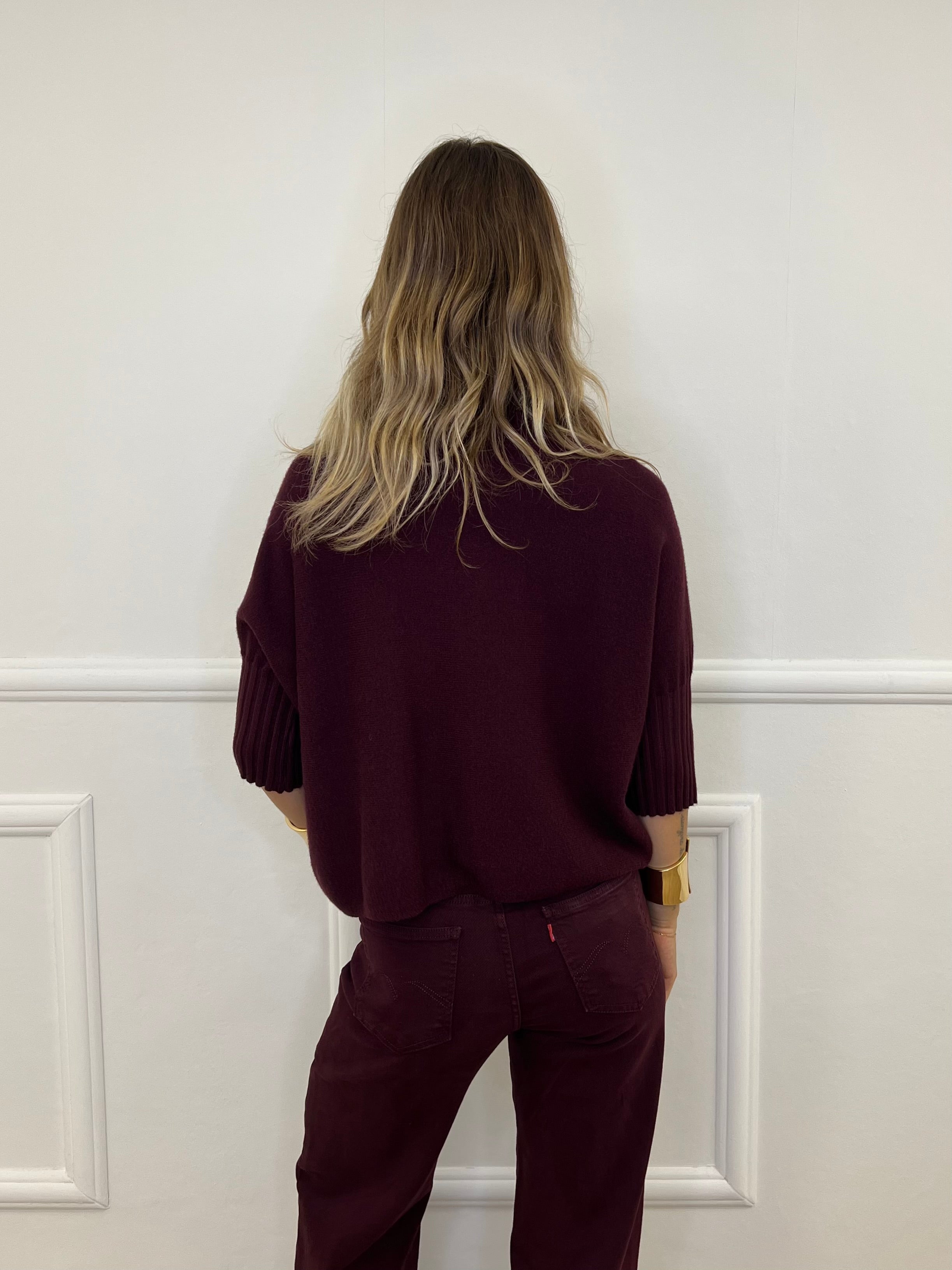 Maglia Vulcano Scatoletta 7321 Burgundy