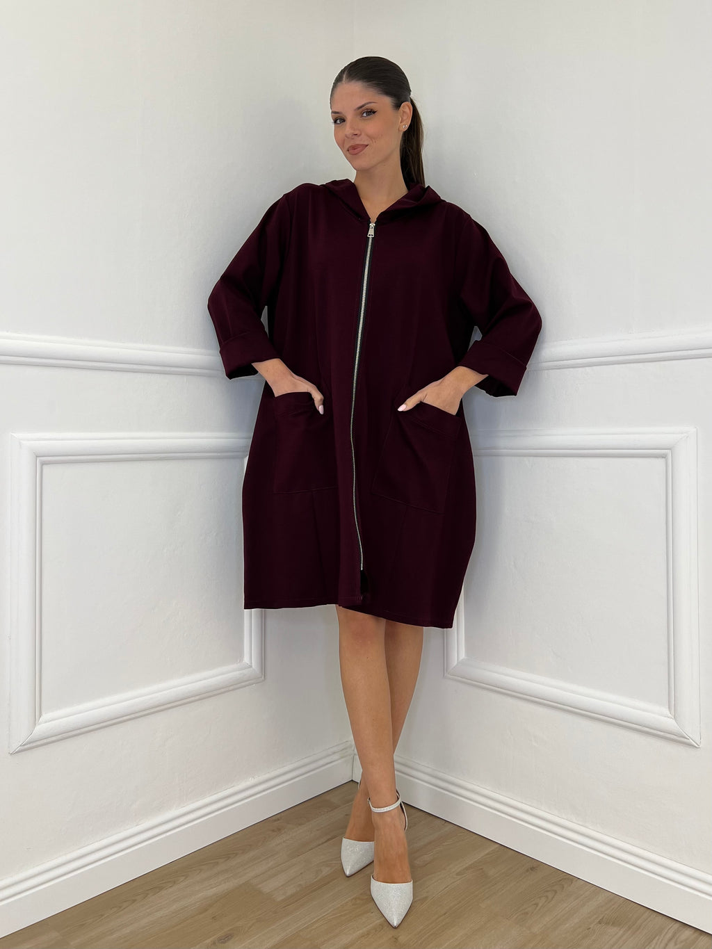 Maxi Felpa 41875 Bordeaux