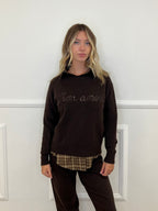 Pullover Mon Amour NZ5583 Moro