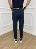 Pantalone Cotone Fusciacca 1508 Blu