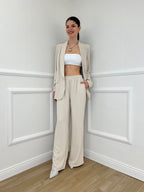 Tailleur Fluido 82068 Ecru