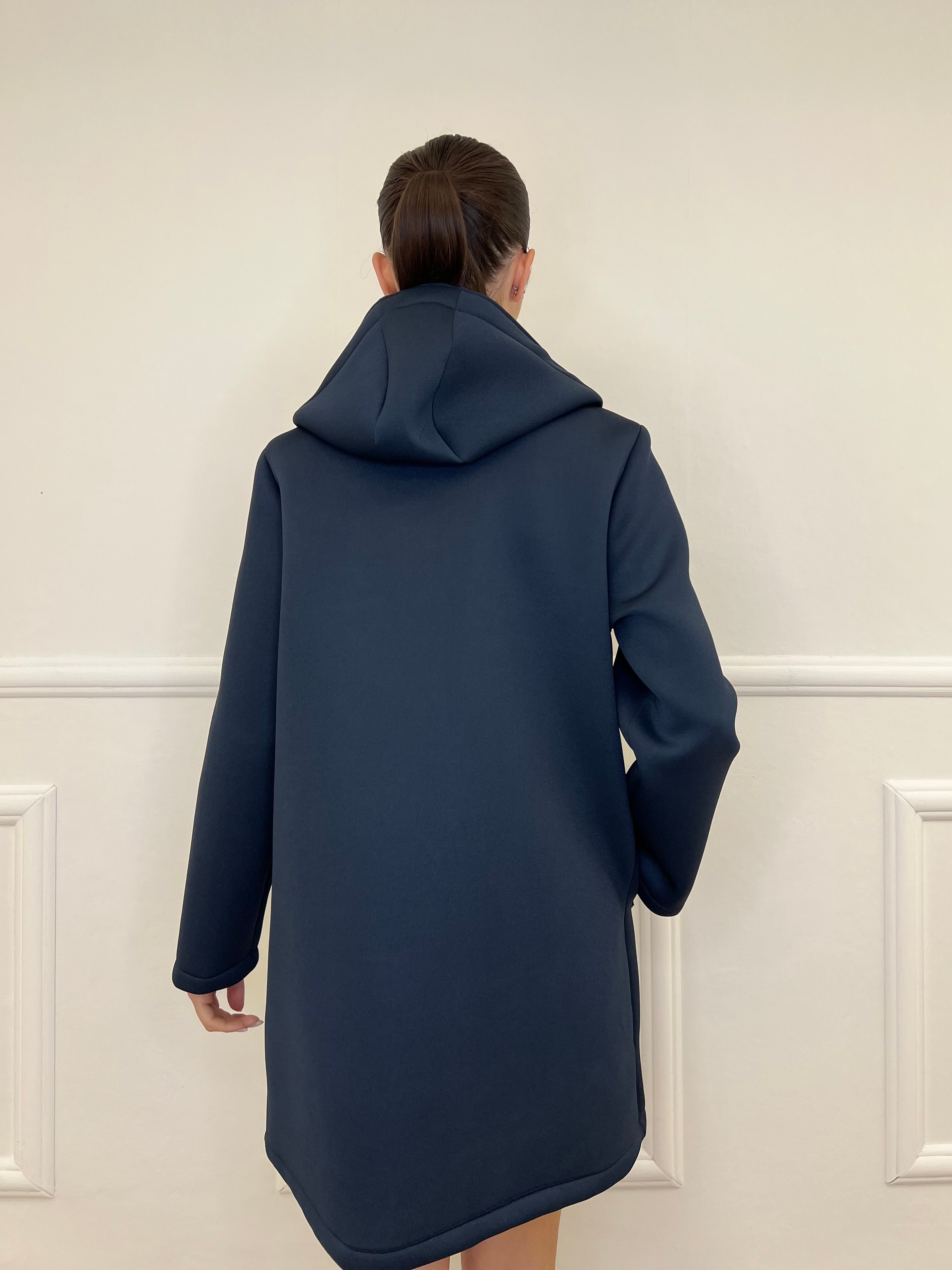 Cappotto Neoprene 1578 Blu