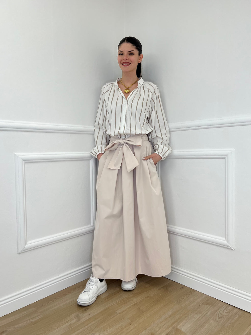 Camicia Popeline Regimental 118642 Bianco