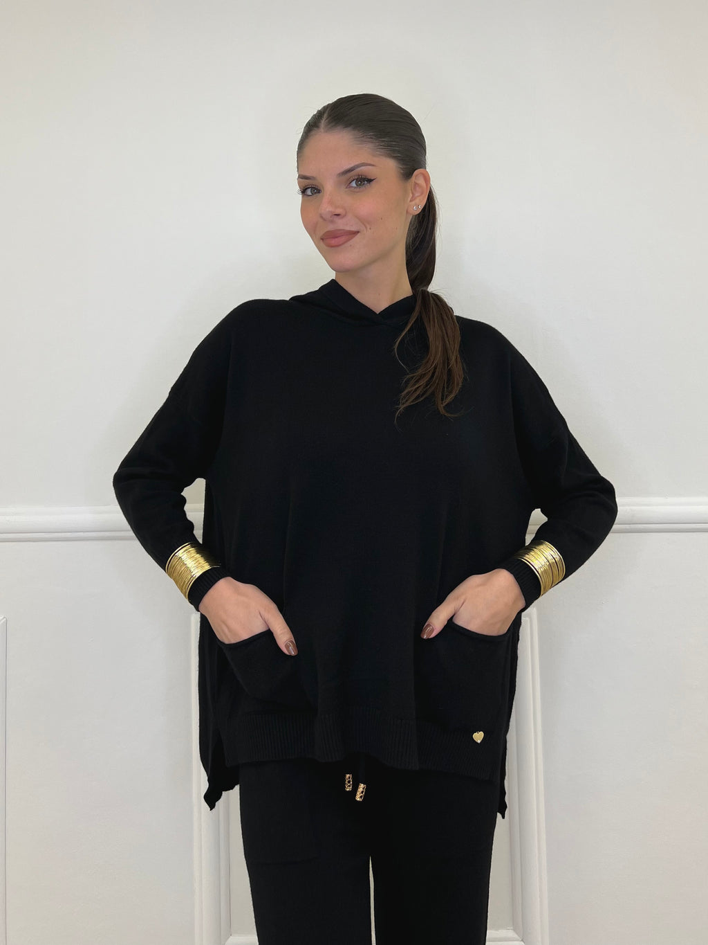 Completo Cappuccio 60592 Nero