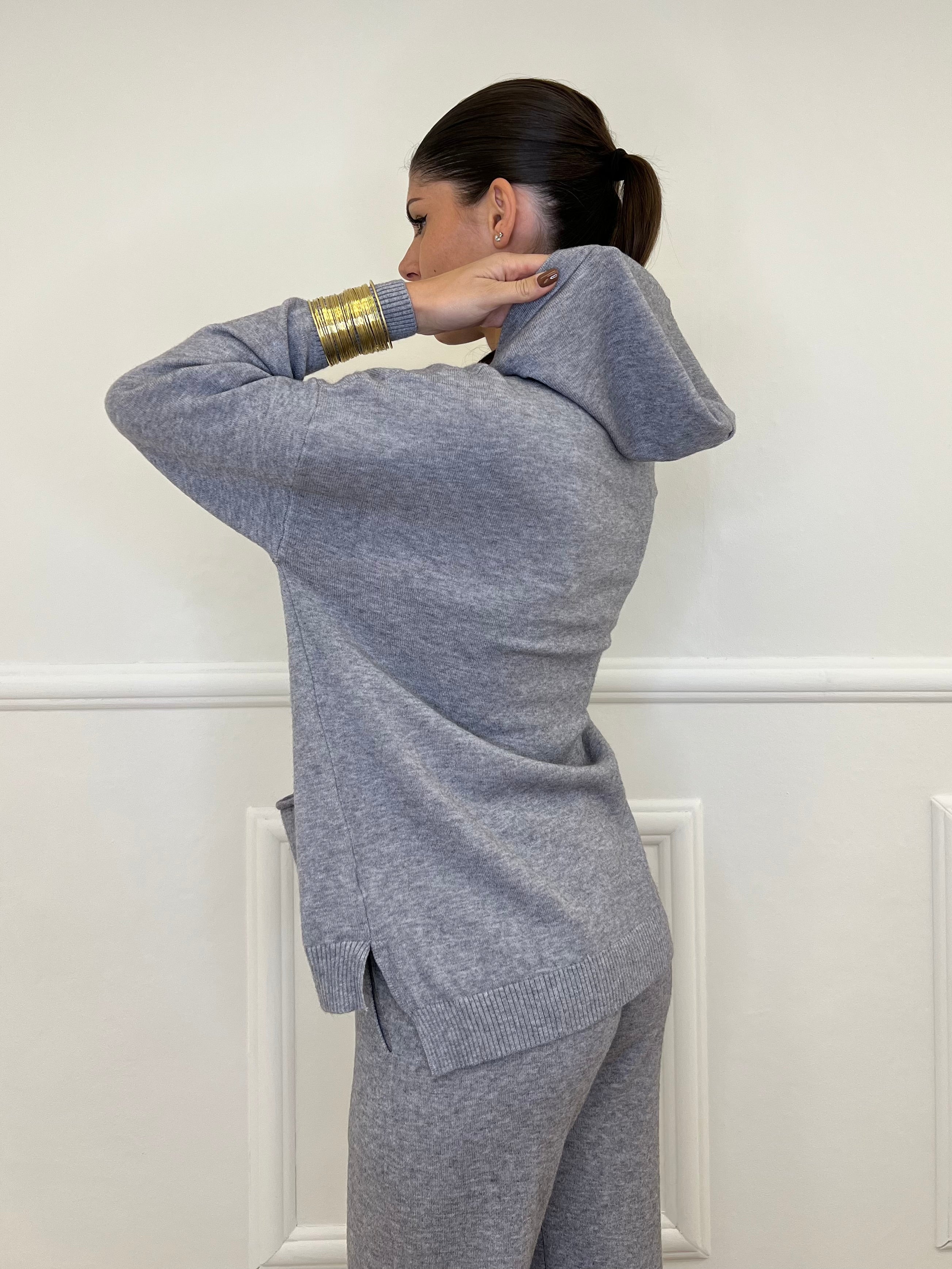 Completo Cappuccio 60592 Grigio