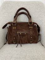 Borsa City Scamosciata Medium 9780