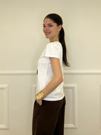 T-shirt Bassotto Paillettes 26252