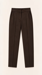 Pantalone Regular Gabardine 83487 Marrone