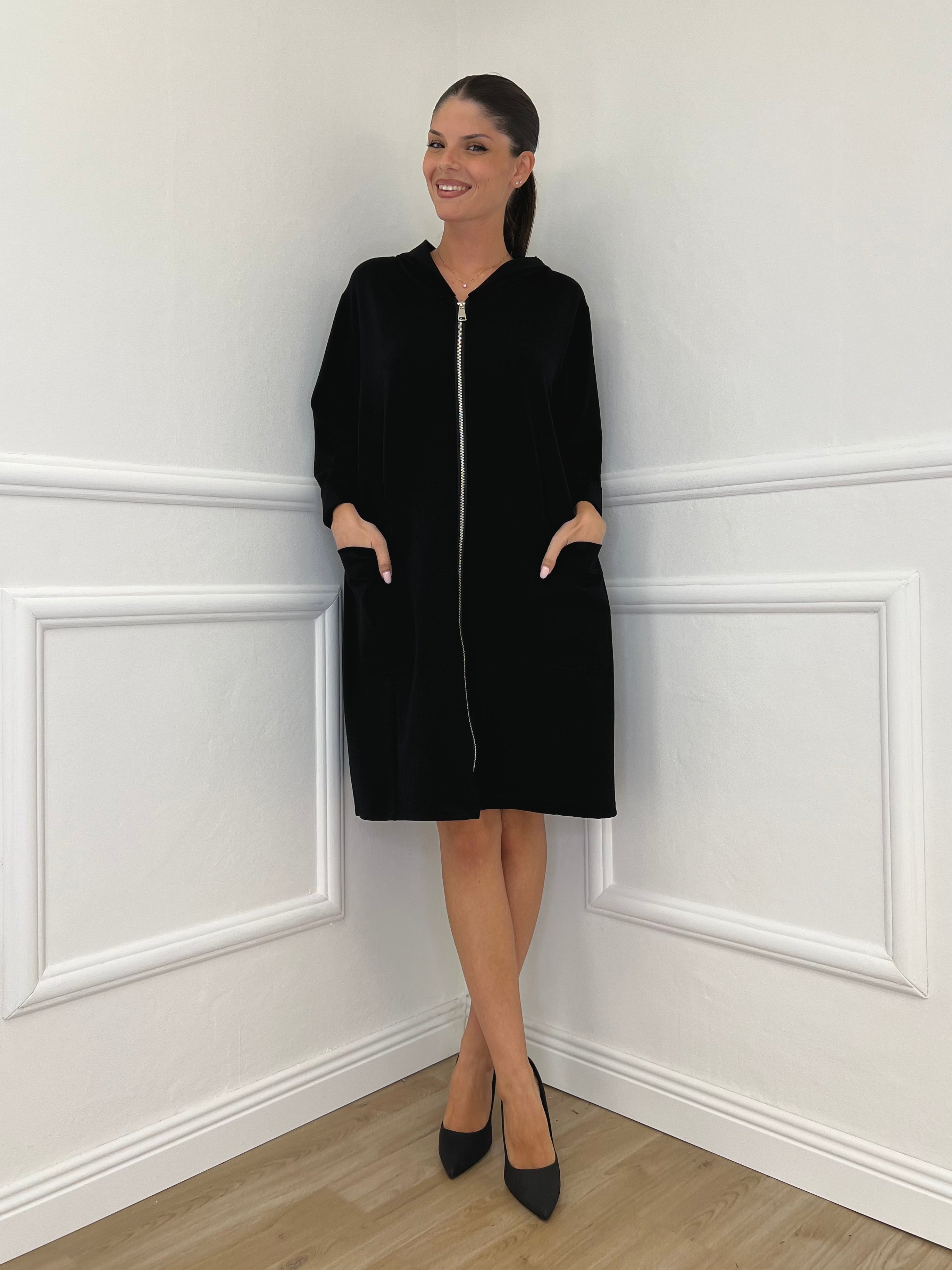 Maxi Felpa 41875 Nero