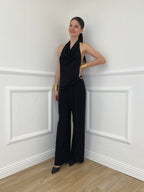 Pantalone Fluido 9078 Nero