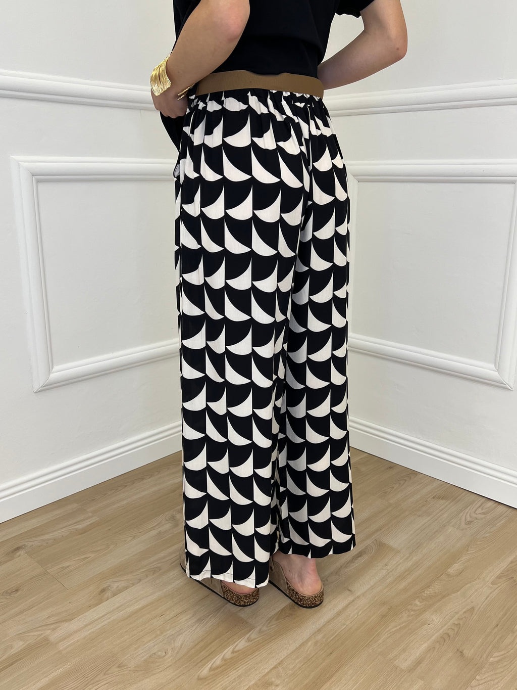 Pantalone Gaucho Fantasia 2130 Nero