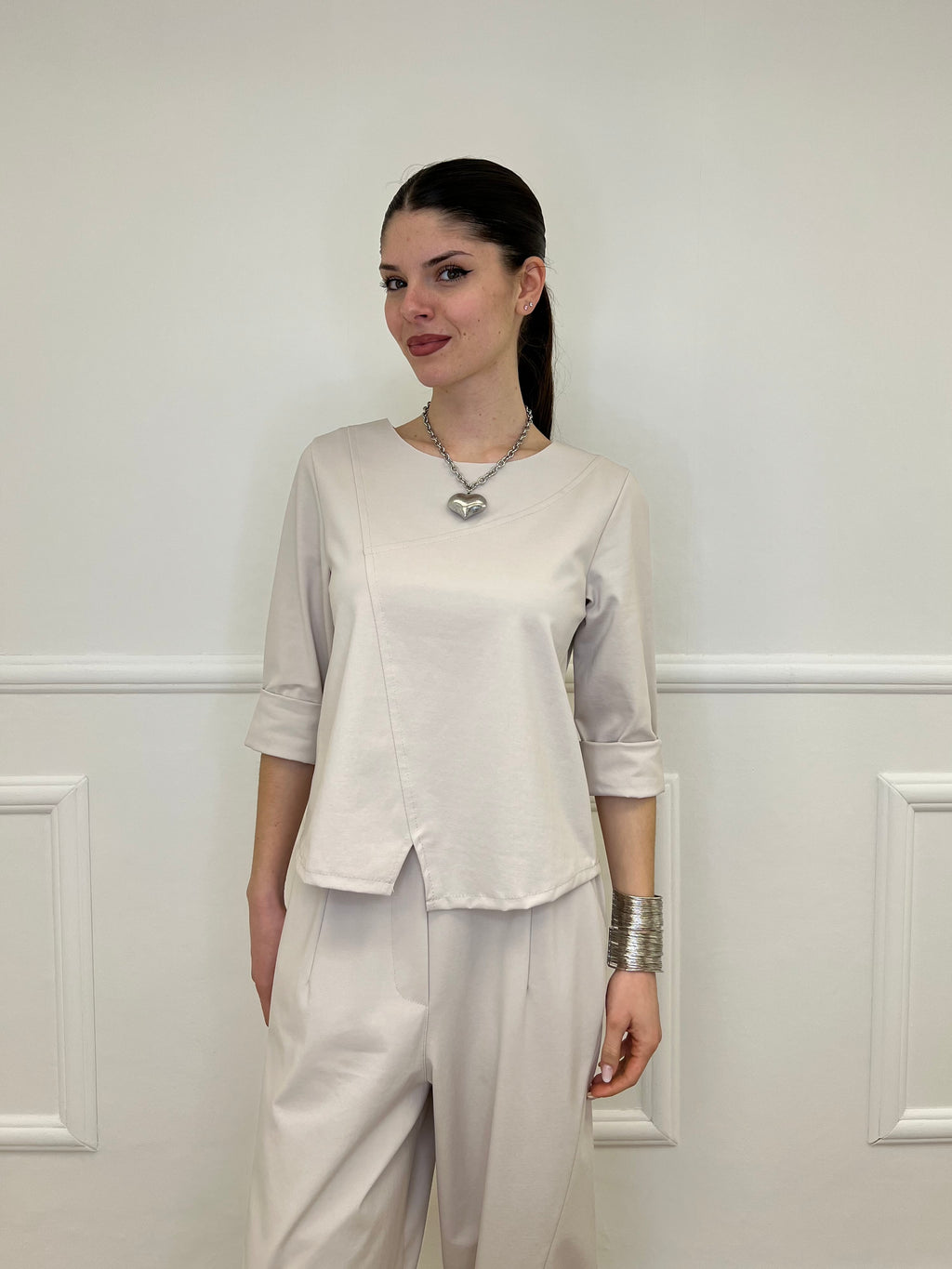 Completo Punto Milano 51266 Ecru