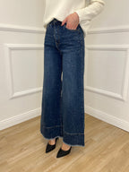 Jeans Strass K813-1 Blu