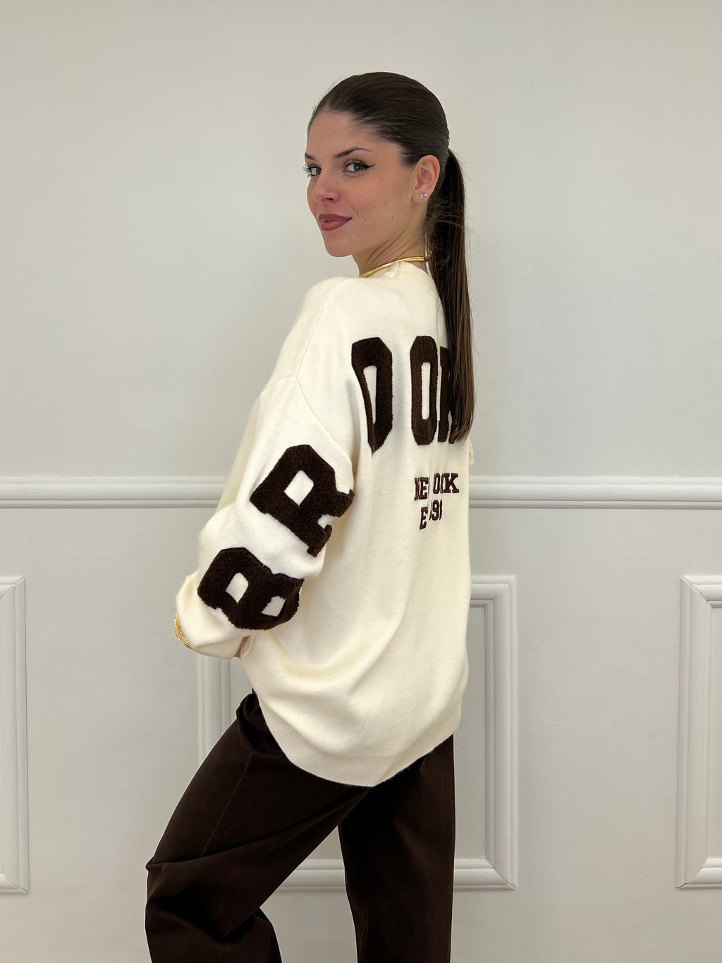 Maglia Brooklyn 9562 Panna