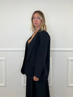 Blazer Over Sciallato 25433 Nero