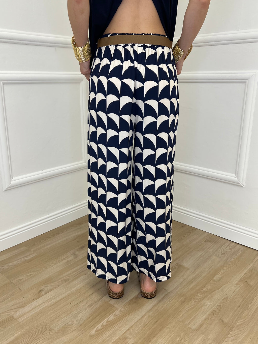 Pantalone Gaucho Fantasia 2130 Blu