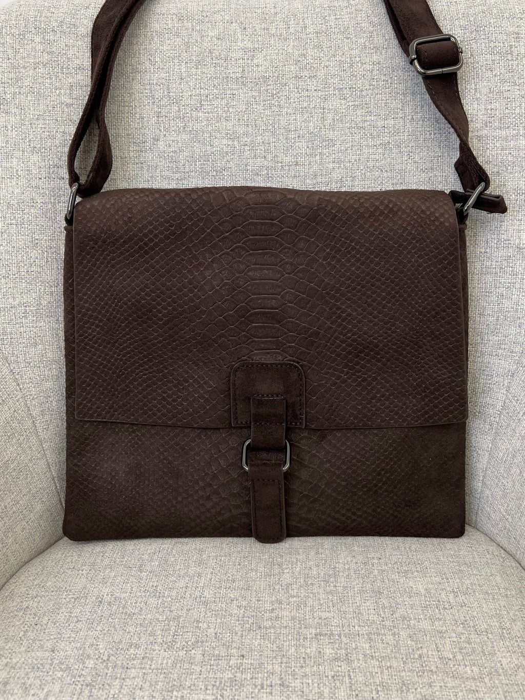 Borsa Postina Cocco Scamosciata 6320