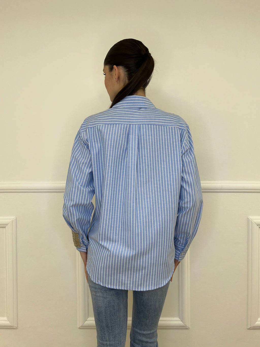 Camicia Oxford Bastoncino 171790 Azzurro