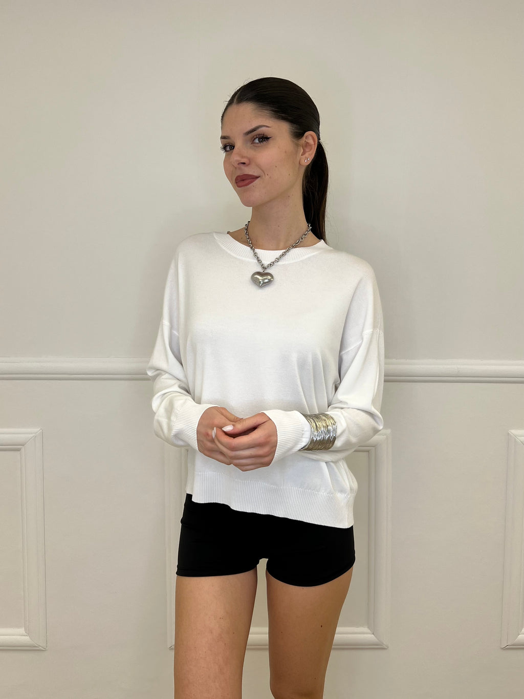 Maglia Over in Viscosa A25200