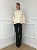 Pantalone Flare 1073 Nero