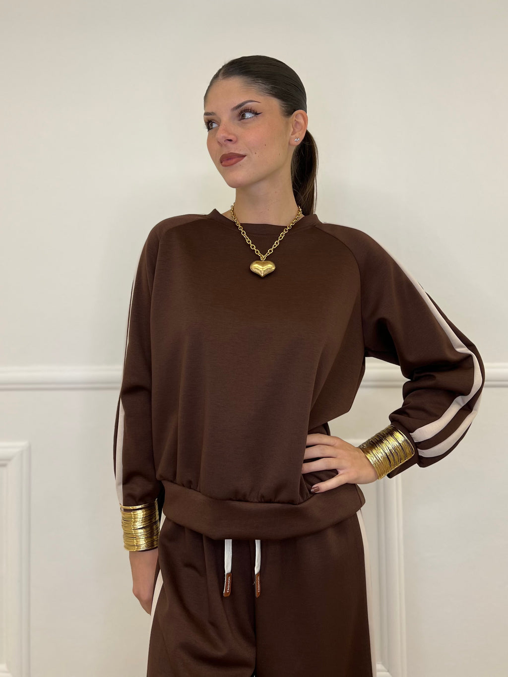 Tuta Bande 7937 Marrone