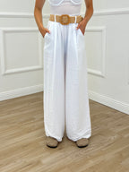 Pantalone Viscosa Strop 33660 Bianco
