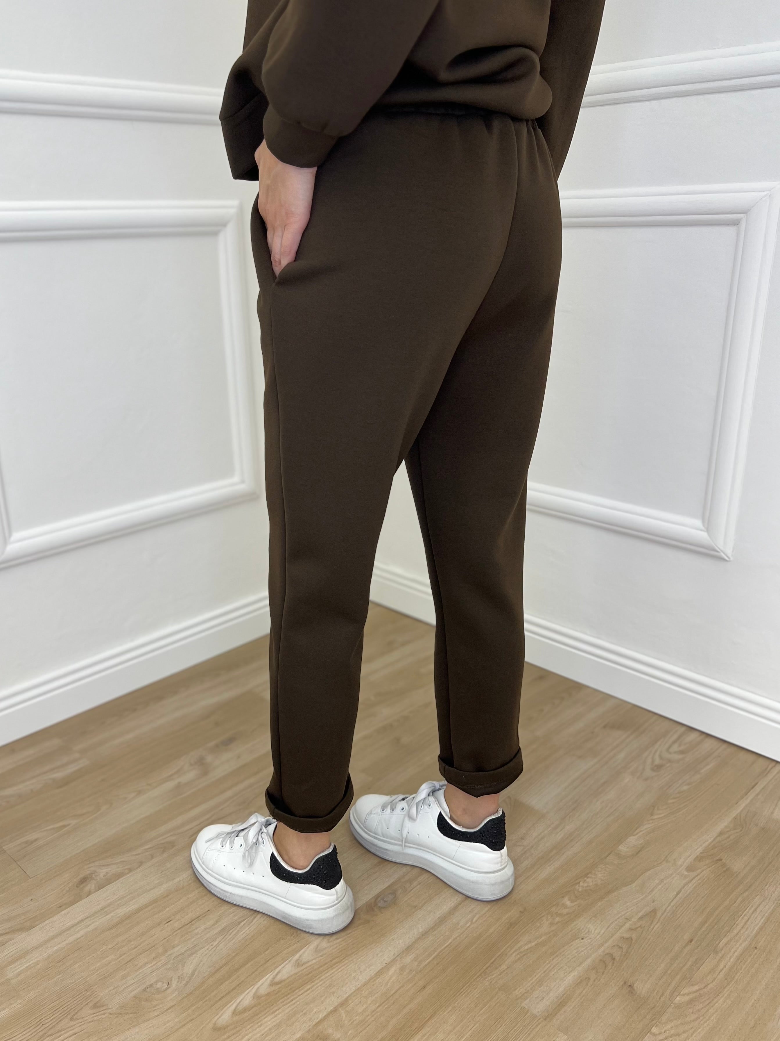 Pantalone Felpa 2252 Caffè - Bazar Abbigliamento