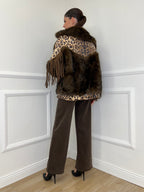 Pelliccia Animalier Frange DL30100