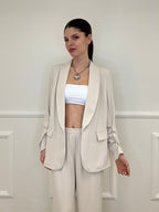 Tailleur Fluido 82068 Ecru