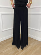 Pantalone Fluido 9078 Nero