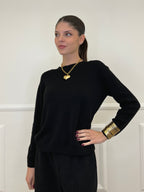 Pullover Basic Girocollo 1186 Nero