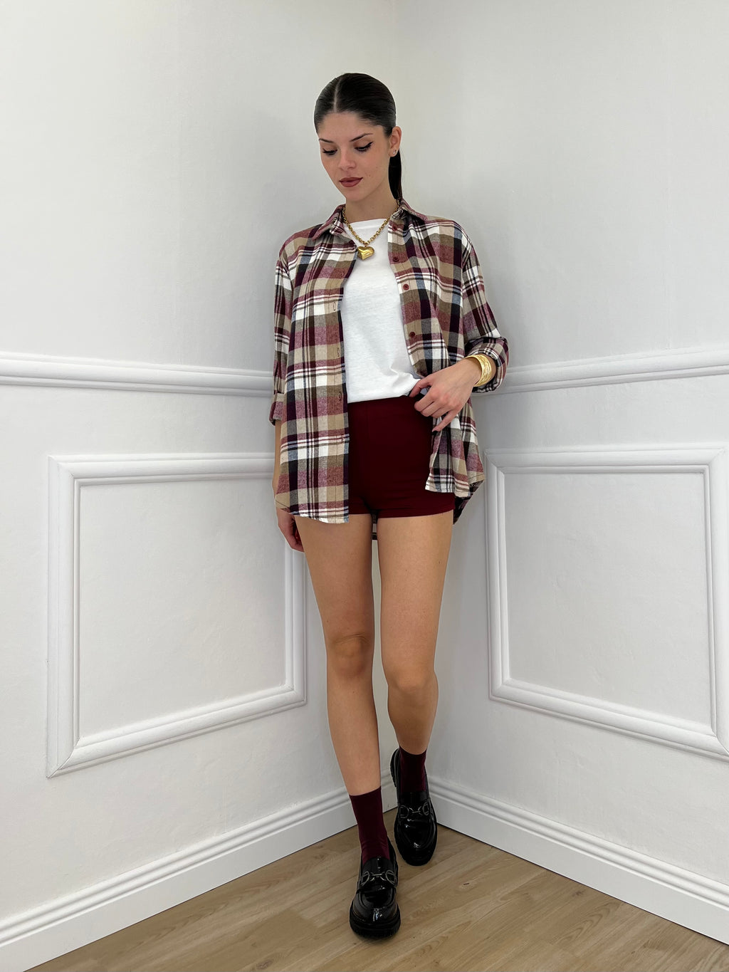 Hot Pants 7632 Bordeaux