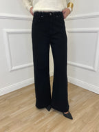 Jeans a Palazzo 2297 Nero