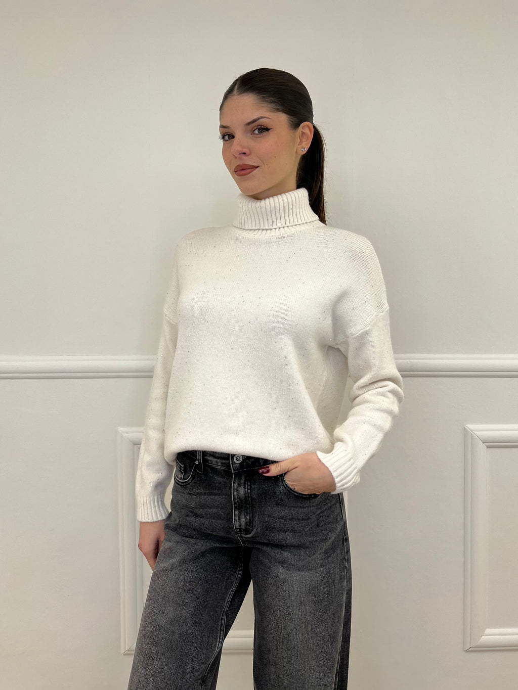 Dolcevita Micro Paillettes 25100 Panna