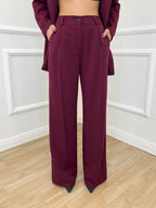Tailleur Doppiopetto 2412 Burgundy
