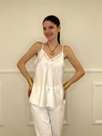 Top Satin Pizzo 1542