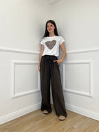 Pantalone Palazzo Lino I586 Moro
