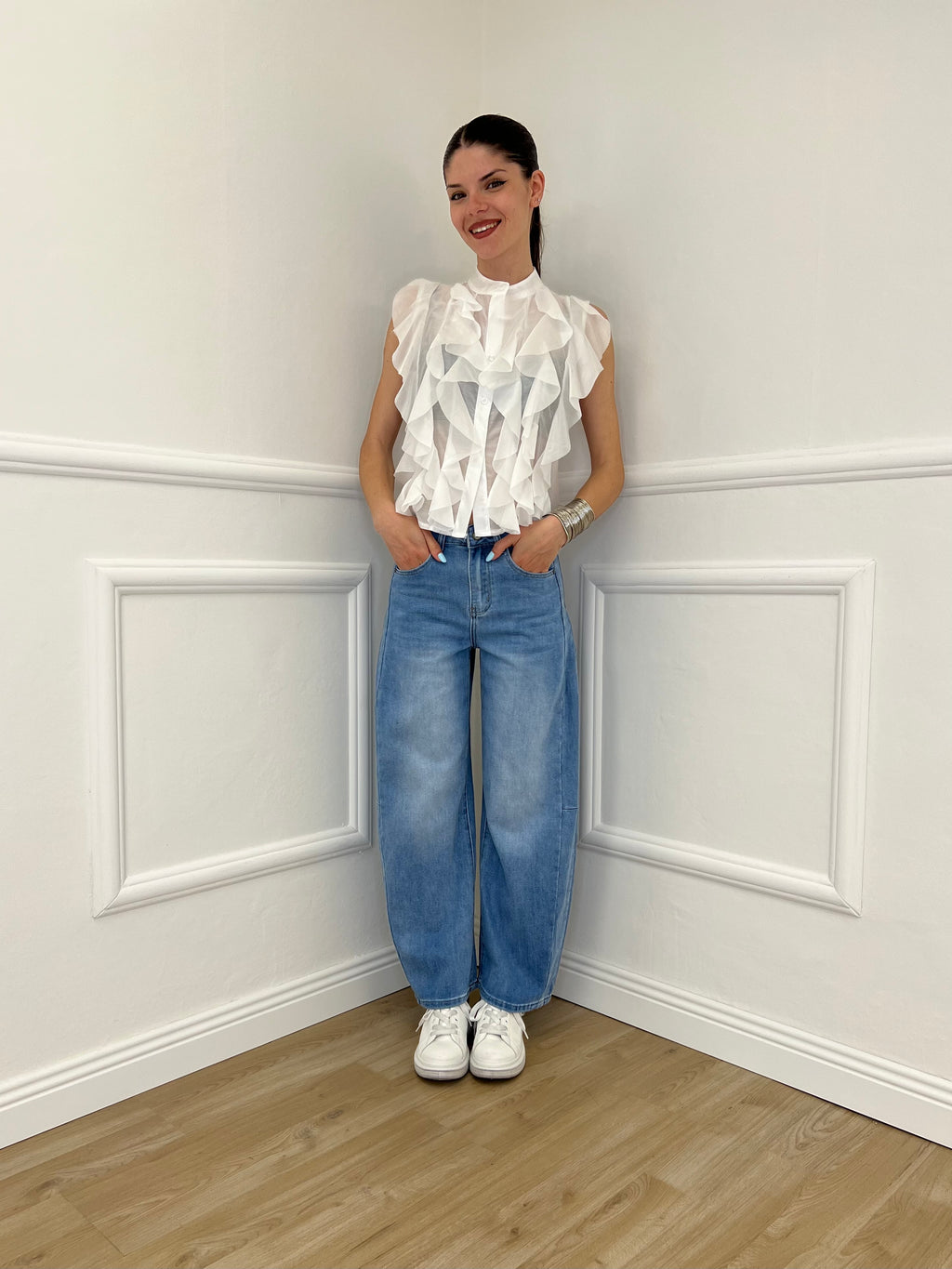 Jeans Balloon 9335 Azzurro