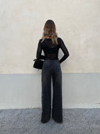 Maglia Tulle Lumina LC260454 Nero