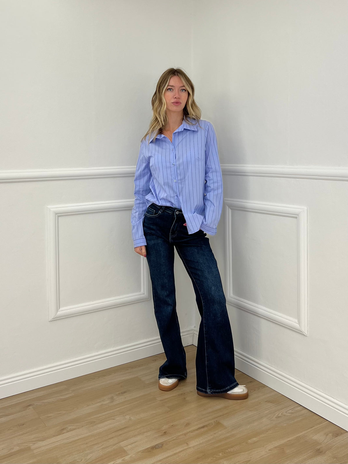 Jeans Flare 1536 Blu